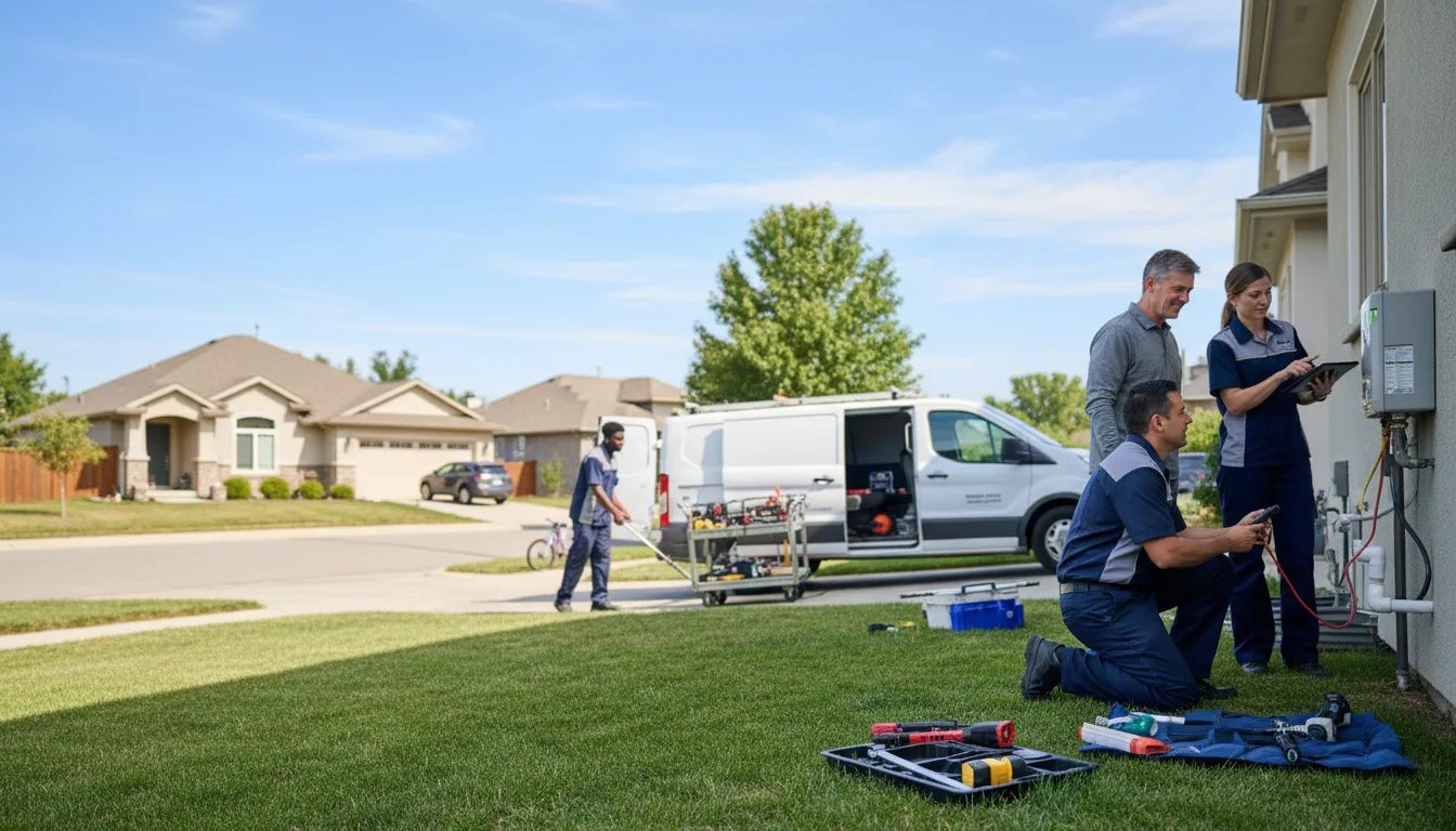 Tankless water heater service in Dysart, PA